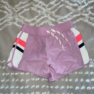 Girls Pink Watershorts